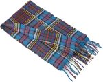 Briomhar Tartan Plaid Scottish Scarf - 100% Lambswool Made in Scotland for Men or Women - Image 3